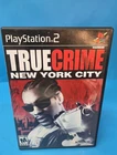 True Crime New York City PS2 PlayStation 2 Game Complete w Manual Tested Works