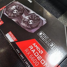 ASRock AMD Radeon RX6600 Challenger CLD 8GB GDDR6 Graphics Card PCIe 4.0