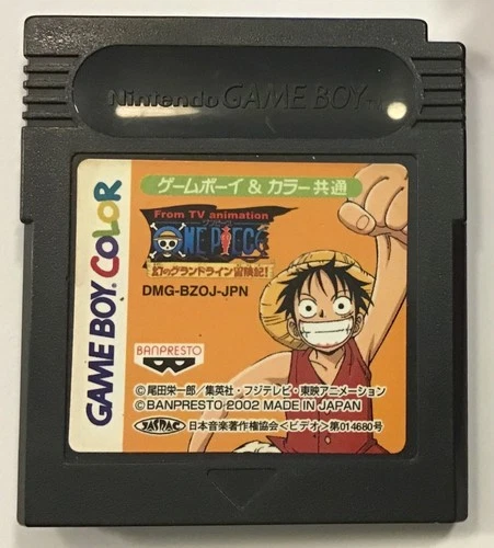 One Piece Maboroshi no Grand Line GBC (Nintendo Game Boy Color, 2002) DMG-BZOJ
