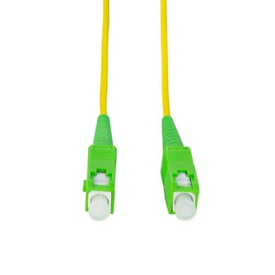 LogiLink FPSSC20 LWL Simplex Patchkabel, OS2, SM G.657.A2, SC/APC-SC/APC, 20 m