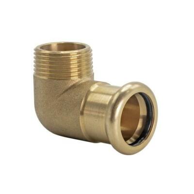 KUPFERPRESSE STECKER BÜGELEISEN 90° ELLENBOGEN