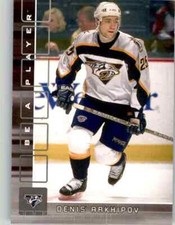 2001-02 Be A Player Denis Arkhipov #211