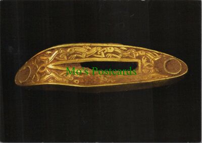 Archäologie Postkarte - Der Staffordshire Hort, Golddolch Griffplatte RR19266