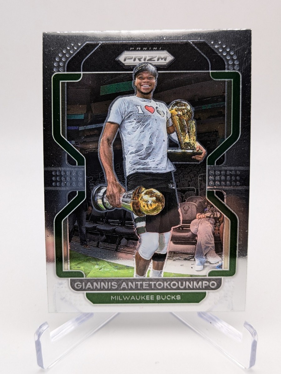 💥 2021-2022 Panini Prizm Giannis Antetokounmpo Base #1
