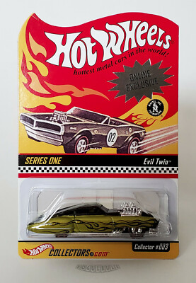 🚦Hot Wheels 2002 RLC Red Line Club Exclusive EVIL TWIN - #5760