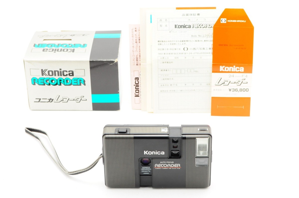Konica Recorder Half Frame Read[UNUSED In Box] Konica RECORDER
