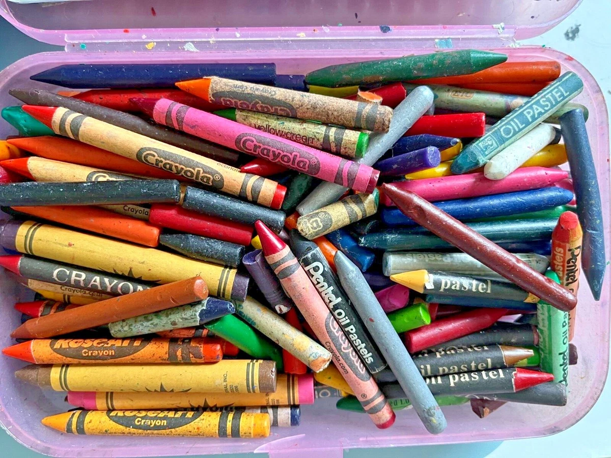 Art Supplies Crayola Crayons Color Pencils Staedtler Pens Oil Pastel Case Bulk