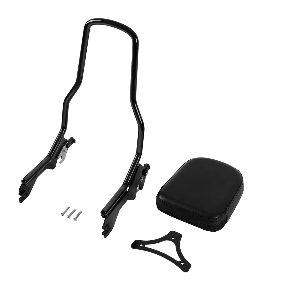 Kit de respaldo/acoplamiento de barra Sissy apto para Harley Softail Street Bob 2018-2025 Foto 3 de 4