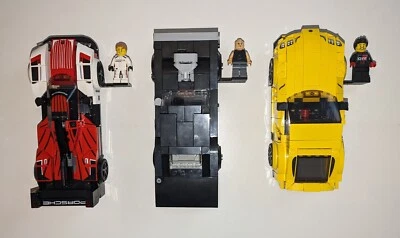 Lego Speed Champions & Mini Figure (8 Stud Wide) Wall Mount Display Bracket
