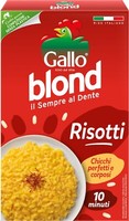Gallo Riso Blond Risotti,100% Italienischer Reis, Ideal FüR Risottos,1Kg