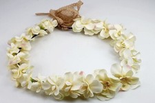 Lt. Yellow flower Hair Head crown Wreath for girls -CR1063