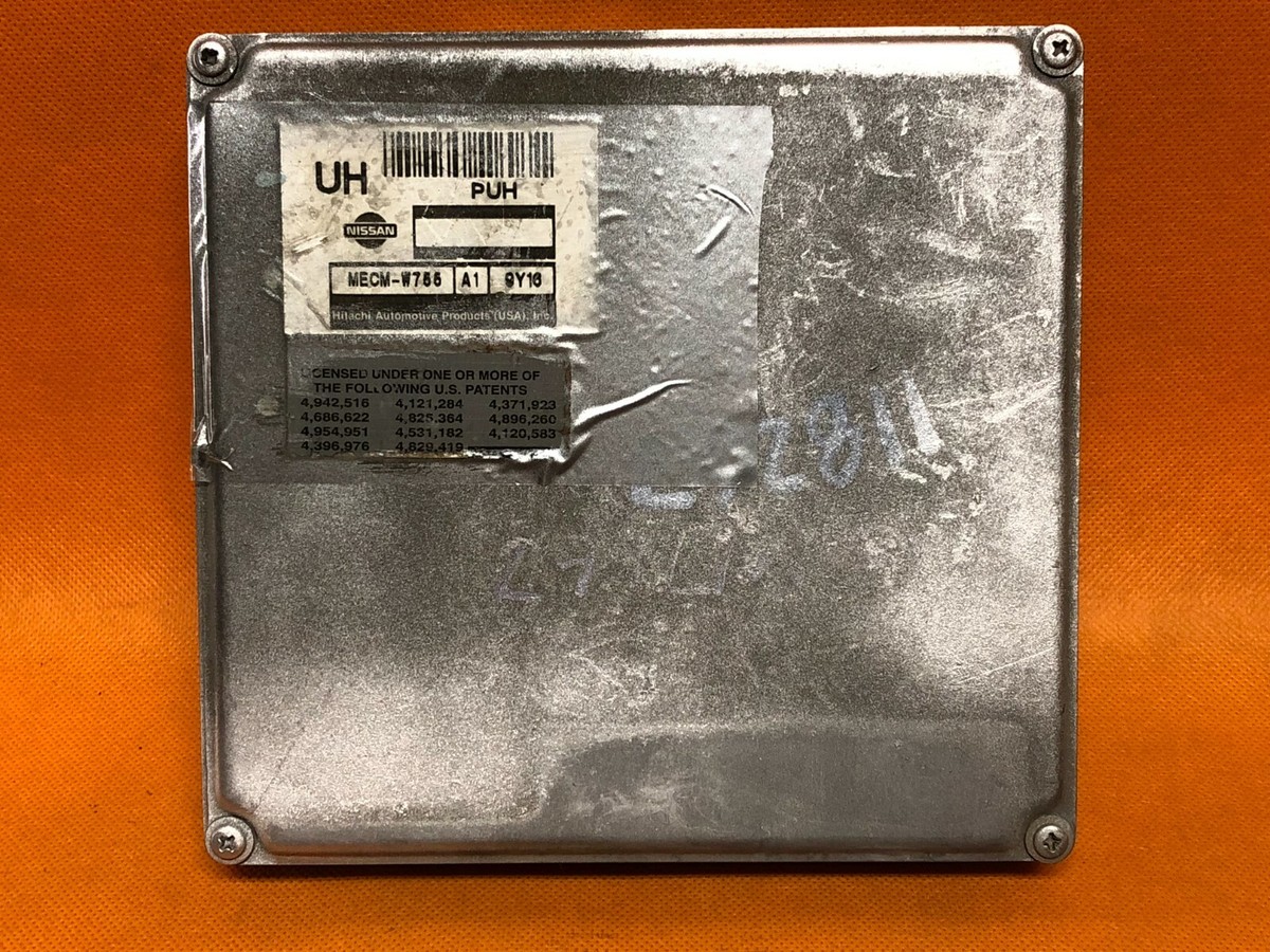 2000 Nissan Xterra Mecm-w755 Engine Computer ECU ECM PCM OEM