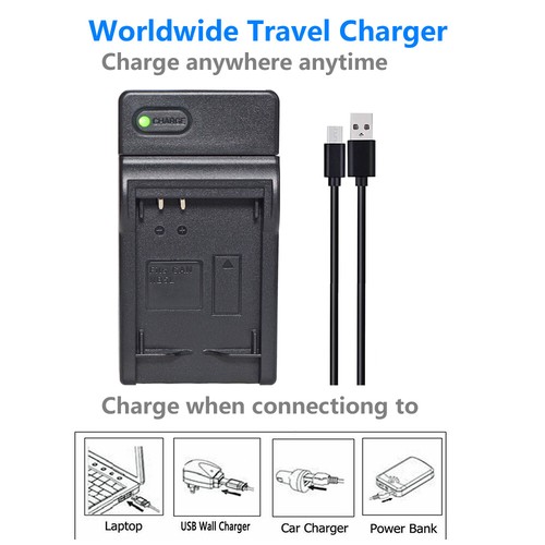 2Pack Battery NB5L NB 5L +USB Charger für Canon IXUS 800 850 IS 900 950 960 - Picture 7 of 11