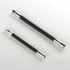 2 Piece Flexible Socket Extensions - 1/4" & 3/8"