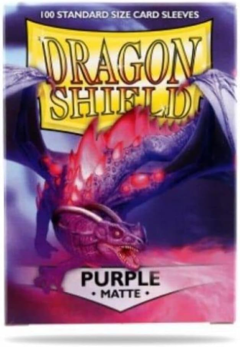 Sleeves Matte Card Game, Purple