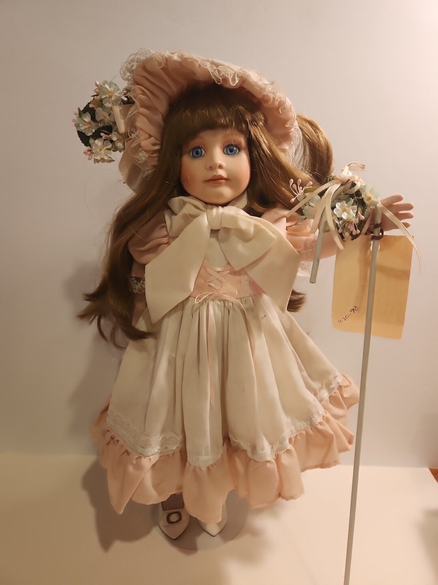 Vintage Cindy M. McClure Porcelain Doll, 