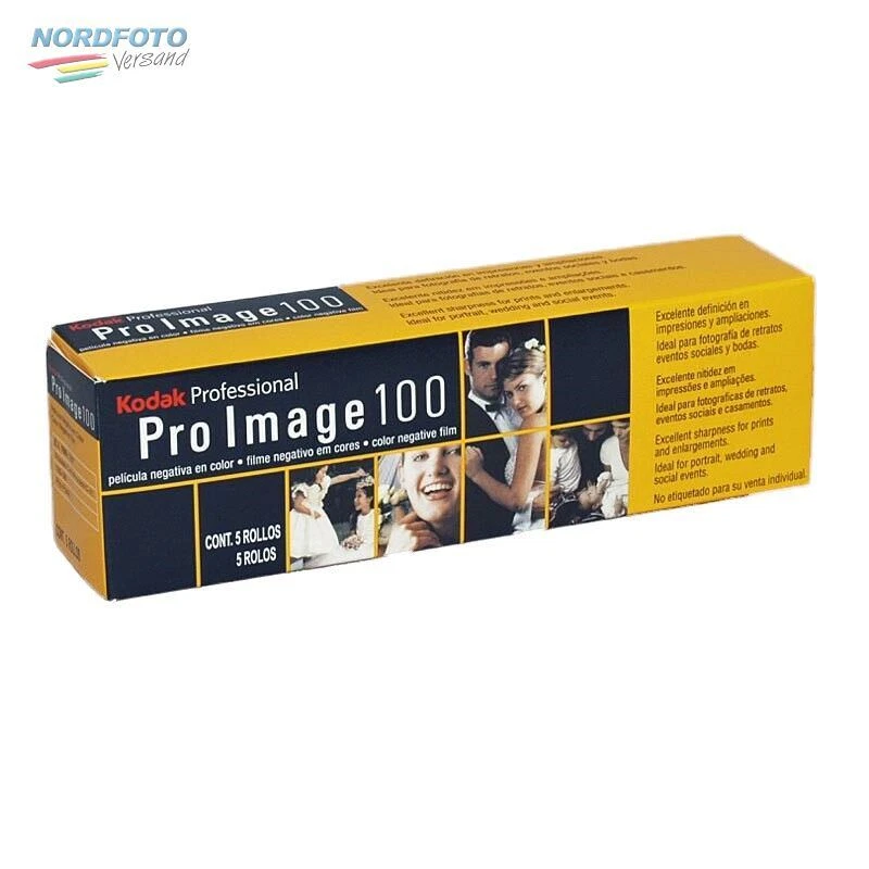 KODAK Pro Image 100 Negativ-Farbfilm, 135-36, 5 Stück