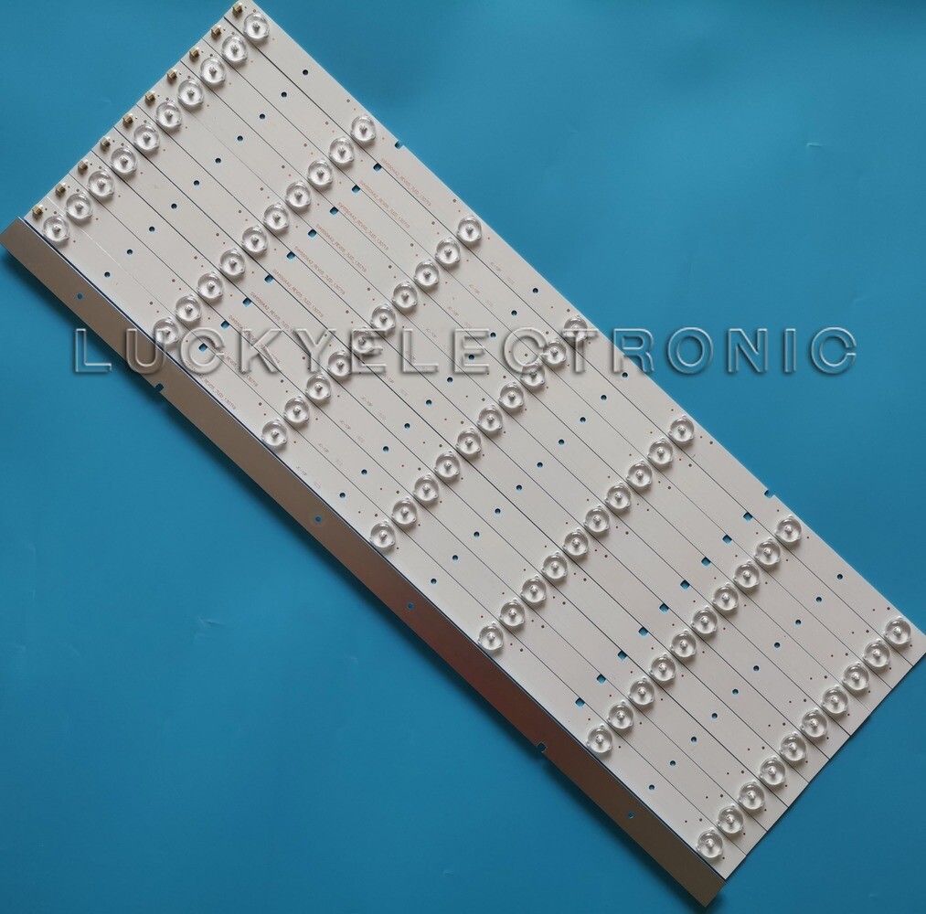11PCS New LED Backlight Strips for in.sig/nia 55 TV NS-55D550NA15