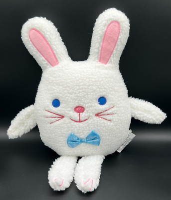 White Bunny with Blue Bowtie Easter Throw Pillow 20'' x 10.5''~ Target Spritz 2025