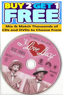 I Love Lucy (DVD) Replacement Disc First Season 1 Disc 3 U.S. Issue Disc Only!