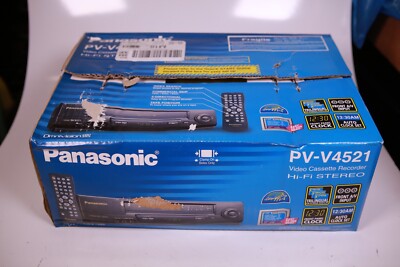 Panasonic SHK42712SHK42128SHK42422 6箱セット Panasonic PV-V4521 VHS VCR for sale online | eBay