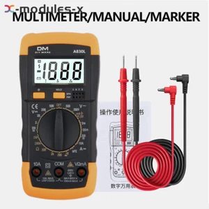 DM A830L Voltmètre à ampèremètre électrique numérique multimètre DC AC Diode de tension