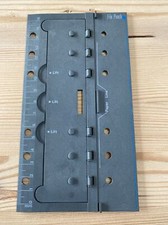 MULBERRY PLANNER COMPATIBLE Portable Hole Punch & Ruler - Rare Item