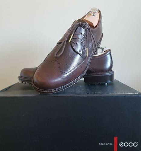 Golf Shoes Brown Brogue 45 