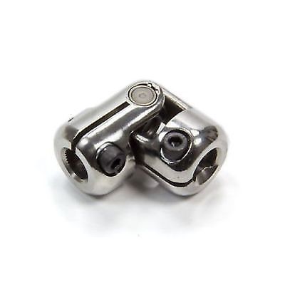 Unisteer 8050240 3/4'' Double D to 3/4-36'' Spline Single U-Joint Stainless Steel