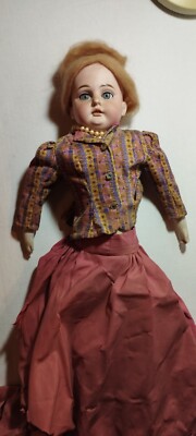 Poupée Armand Marseille, tête porcelaine marquée en creu... - 84419195