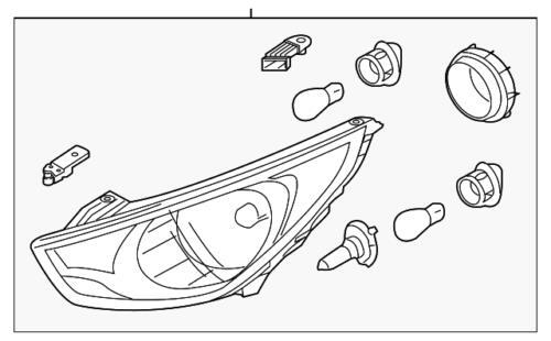Conjunto compuesto para Hyundai (N/P 92101-2S640)