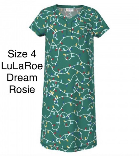 LuLaRoe Dream 2021 Rosie Nightshirt 