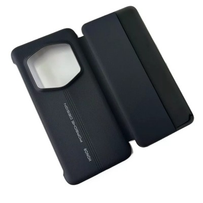 Orignal PU Leather Smart View Flip Case For Honor Magic6 RSR Porsche Design