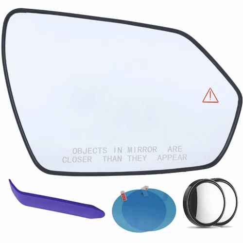 Passenger Side Mirror Glass for Hyundai Elantra 2021-2025, Heated and Blind Spot