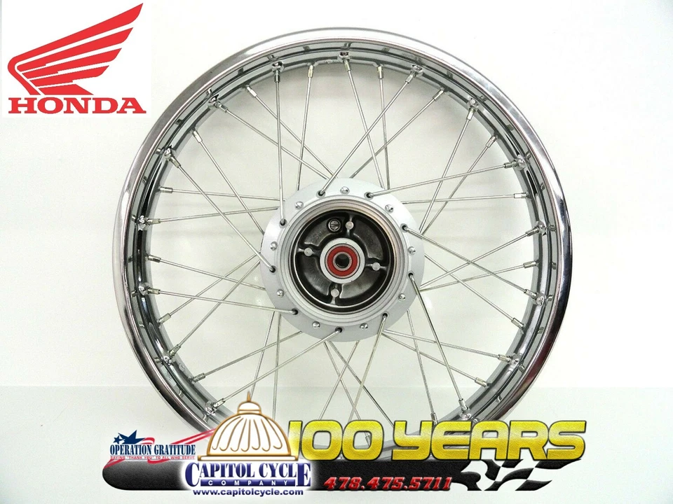 42650-KN4-A61 NEW HONDA XR100R CRF100F 1985-2013 REAR WHEEL RIM - Image 2 of 3