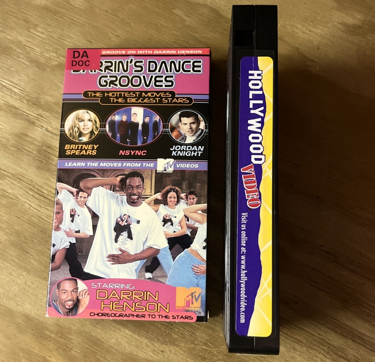 Vintage NSYNC Britney Spears VHS Lot + Darrin's Dance Grooves MTV