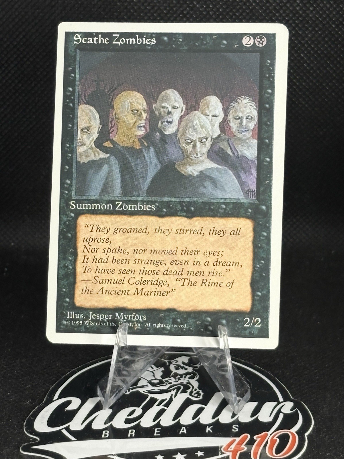 Scathe Zombies Fourth 4th Edition MTG Magic The Gathering NM