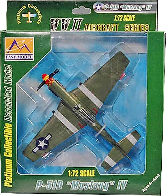 P-51D Mustang IV 357 FG Roberson 1944 Maqueta Montada 1:72 Easy Model EM37294 - Imagen 2 de 3