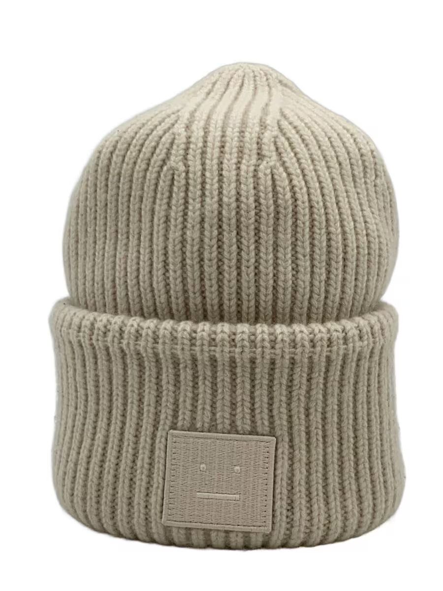 Acne Studios (Acne) Knit Cap, FREE Size, Wool, Plain, Women's, FA-UX-HATS000063