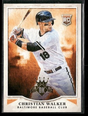 2015 Panini Diamond Kings #155 Christian Walker Rookie