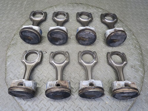 2008-2013 BMW E90 E92 E93 M3 S65 ENGINE PISTON CONNECTING ROD SET OF 8