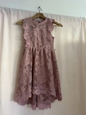Knit works Dress Girls Pink Size 8