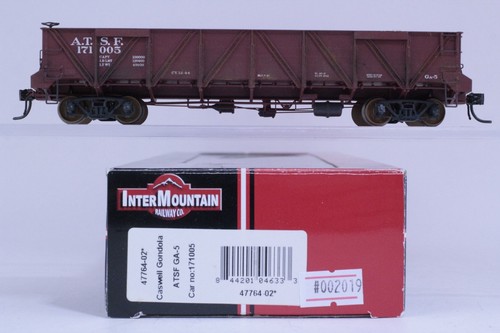 Góndola Caswell InterMountain escala HO Santa Fe ATSF #171005 desgastada | Condition: Used