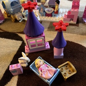 LEGO Duplo Six Disney Princess Retired Sets Preowned Incomplete No Boxes