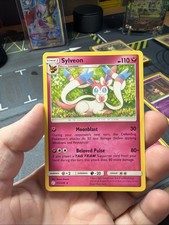 Pokémon TCG Sylveon Card 155/236 Sun & Moon Cosmic Eclipse Regular Rare on eBay