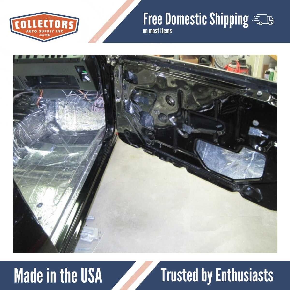Sound Deadener Door Insulation Kit for 2010-2015 Chevrolet Camaro