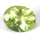 FASCINATING NATURAL GOLD GREEN COLOR INDIAN GEM PALLASITE PERIDOT GEM - OVAL CUT