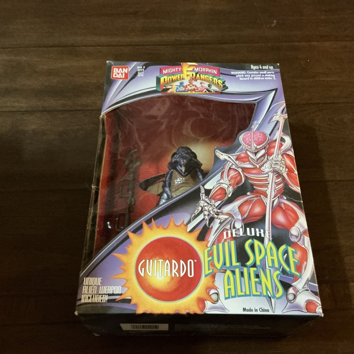Power Rangers Rhino Blaster Deluxe Evil Space Aliens 8 Inch Bandai