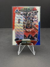 2015-16 Panini Prizm - All-NBA Team John Wall #398 Red White & Blue Prizm