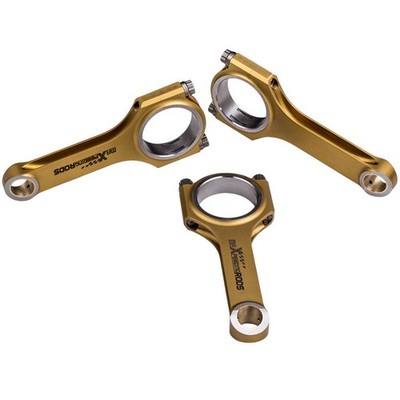 3pcs Titanized Connecting Rods Pleuel for BMW B38A15M0 1.5T 3 cylinder 5.835''
